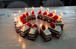 誕生日をお祝いしてもらいました♪